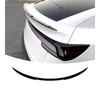 QIUYU2024 ABS arrière becquet arrière pour Tesla Model Y Juniper 2025 2026, Voitures Aileron Arrière Aile Kits de Style de Sport Automobile, Adhésif 3M