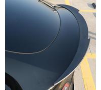 QIUYU2024 Fibre de Carbone Mat ABS arrière becquet arrière pour Tesla Model Y Juniper 2025, Voitures Aileron Arrière Aile Kits de Style de Sport Automobile, Adhésif 3M