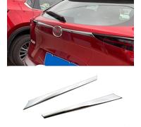 QIUYU2024 Garniture de hayon de Coffre arrière de Voiture pour Mazda CX-30 CX30 2019-2024, matériau en Acier Inoxydable Bandes décoratives pour Auto adhésif 3M