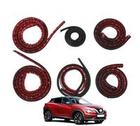 QIUYU2024 Kit de Joint insonorisant pour Porte pour Juke I/Juke F16, Bande d'étanchéité en Caoutchouc pour réduction Bruit du Vent pour fenêtre et Porte de Voiture, Bord de Coffre, Capot Moteur