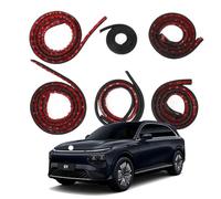 QIUYU2024 Kit de Joint insonorisant pour Porte pour Xpeng G9 2022-2025, Bande d'étanchéité en Caoutchouc pour réduction Bruit du Vent pour fenêtre et Porte de Voiture, Bord de Coffre Capot Moteur