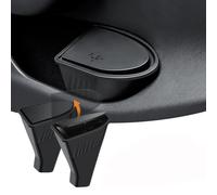 QIUYU2024 Poubelle de Porte Avant de Voiture pour Tesla Model Y 2021-2025, boîte de Rangement de Porte latérale, Poubelle avec Couvercle pour Tesla Model Y
