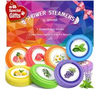 Qivatex (8P) Bombes de Bain Aromathérapie - Coffret Cadeau pour Femme Saint Valentin, Anniversaire, Fête des Mères