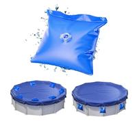Qivine 12 Pièces Poids pour Abris de Piscine Enterrés, Epaissir Sac de Suspension pour Couverture de Piscine, Poids pour Abris de Piscine en PVC, Paquets D'abris de Piscine, 25 * 30cm