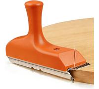 Qivine Araseur de Chant, Coupe-Bordure pour le Bois Portable avec Poignée Antidérapante, Coupe-Bordure pour le Travail du Bois, pour PVC ABS Mélamine, pour Meubles et Bricolage