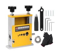 Qivine Denudeuse de Cable Electrique, Machine a Denuder le Cuivre avec 6 Trous et 6 Canaux pour Câble de 3-17 mm, Denudeur Cable Electrique avec Manivelle ou Perceuse, pour le Recyclage des Fils