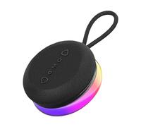 Qivine Enceinte Bluetooth Puissante Portable Magnétique, Bluetooth Speaker avec Lumières RGB, Basses Puissantes, Surround Stéréo, Étanche, Autonomie 13 hrs, Idéal pour Les Voyages, Sport, Fêtes