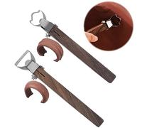 Qivine Outils Poterie, 2 Pièces Outils de Sculpture Sur Argile, Outils pour Poignées de Poterie Outil Modelage Argile DIY pour Débutants, pour la Fabrication de Tasses l'Artisanat