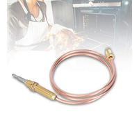 Qivine Thermocouple Universel Gaz, 60 cm, Filetage M8, Remplacement du Thermocouple, Haute Sensibilité Pour Four à Gaz, Cuisinière à Gaz, Cuisinière à Gaz