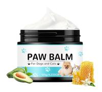 Qiwieod Baume Sucette pour Pattes, baume de Sauvetage pour Pattes - 120g de Beurre de crème pour Pattes pour Chats et Chiens,Licksafe Cire pour Pattes de Chien pour Pattes et Nez secs, protecteurs de