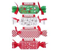Qiwieod Boîte À Monnaie De Noël pour Espèces,Tiroir Extractible en Forme de de Fête - Pochette À Tirer pour Argent,pour Halloween Pâques Saint-Valentin Adultes Anniversaire Fêtes