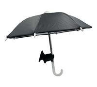 Qiwieod Parapluie pour téléphone portable - Avec parasol et support à ventouse - Pour parasol d'extérieur - Protection contre le soleil