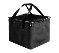 Qiwieod Sac De Balle De Tennis avec Poignée - Ramassage Facile Et Rangement & Grande Capacité | Polyester Panier À Balle De Tennis Pliable pour Enseignement du Baseball, Ramassage, Voyages