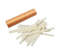 QIXCXAZ Crayon à craie pratique pour la couture, stylo de peinture textile, outil de marquage effaçable pour tailleurs et loisirs créatifs. Stylo à craie, Noir, 2 stylos avec 20 recharges