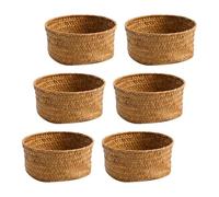 QIXCXAZ Porte-fruits, décoration intérieure, bricolage, solution créative | divers objets du quotidien, panier à linge tissé à la main, corbeille mouchoirs, bureau
