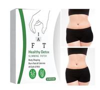 qixeuoa Belly Patch | 10 Pièces Patchs Ventre Minceur Doux | Autocollants Naturels Légers pour Nombril Estomac | Usage Quotidien Maison Femmes Hommes Proches