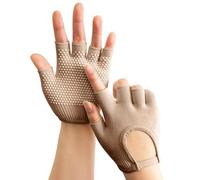 qixeuoa Gants de Pilates pour Femmes - Mitaines d'exercice sans Doigts | Mitaines De Renforcement Musculaire,pour Femmes Dames Épouses Mères Athlètes Passionnées Professionnelles Maison Gym Studio