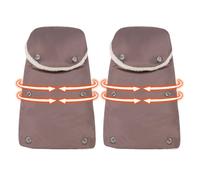 qixeuoa Gants de poussette - Gants épais confortables coupe-vent | Moufles chauffantes pour poussette - Pour l'hiver enfants guidon parents voyage temps froid en plein air, marron, Siehe Beschreibung