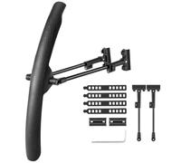 qixeuoa Gravel Bike Garde-boue multifonction pour vélo | Garde-boue résistant aux intempéries pour VTT et vélo de route et arrière