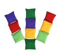 qixeuoa Jeu De Lancer De Sacs De Sable Ensemble De Jeu De Lancer De Sac De Haricots Cornhole Sacs De Haricot Cornhole 10 Pièces Bean Bag Set pour Piquenique Famille Camping Amis