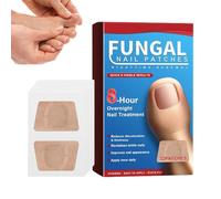 qixeuoa Lot de 32 autocollants champignons pour ongles des orteils, patchs de correction des ongles, ongles endommagés et décolorés, pour femmes, hommes, chaussures, pieds
