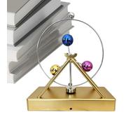 qixeuoa Perpetuum Mobile Balance 3D Décoration de oscillant | Perpetuum Jouet mobile pour jardin, terrasse, cheminée, bibliothèque, bureau, cabanon, anniversaire, Noël, vacances