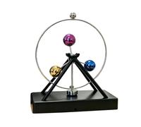 qixeuoa Perpetuum Ornement mobile 3D balançoire balançoire décoration | Jouet de bureau scientifique pour jardin, terrasse, cheminée, bibliothèque, bureau, cabanon, anniversaire, Noël