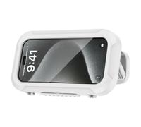 qixeuoa Porte-Téléphone Douche,Accessoires De Bain À Écran Tactile,Support pour Salle de Bain - pour Salle de Cuisine Appartement Hôtel Carrelage Miroir Lire Musique et Vidéos