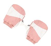 qixeuoa Protections De Poignées De Moto | Manchons Amovibles pour Guidon De Moto | Protection Imperméable avec Doublure Amovible pour Vélo Scooter Motoneige Hiver Été Aventures Extérieures