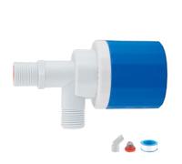 qixeuoa Robinet flotteur - Vanne d'arrêt automatique avec flotteur à bille compact, accessoire de précision pour maison, piscine, jardin, réservoir d'étang