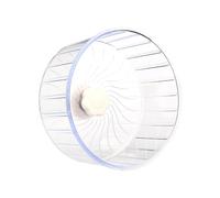 qixeuoa Roue d'exercice pour gerbilles - Roue rotative silencieuse avec double roulement pour cages - Roue de fitness pour petits animaux de compagnie comme les hamsters - Pour souris, hamster nain