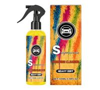 qixeuoa Spray de nettoyage de voiture | 100 ml Accessoire d'entretien des détails, détachant pour voiture, voiture, camion, accessoires de nettoyage - Pour caoutchouc, céramique, fenêtre