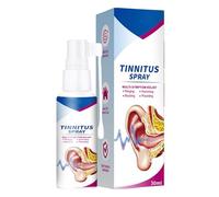 qixeuoa Spray Restauration Auditive | 30ml Brume Apaisante Acouphènes | Spray Auditif Portable Réduction Bruit Hommes Femmes Adultes | Voyage Maison Extérieur
