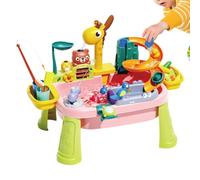 qixeuoa Table de d'eau pour , table d'activité aquatique | Table de jeu d'extérieur imitation pour bébé de 1 à 5 ans, jouet aquatique pour jardin, cour et