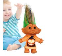 qixeuoa Troll | Figurines de Noël Mignonnes, décoration de Collection pour Les fêtes, Figurines Mignonnes d'étagère et décoration de Bureau Vintage pour Chambre d'enfant