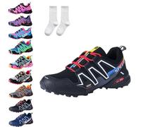Qixfyze Chaussures De Randonnée Orthopédiques Ortho Hike Balance for Hommes Et Femmes, Baskets Respirantes Et Orthopédiques(StyleH,47)