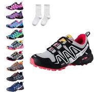 Qixfyze Chaussures De Randonnée Orthopédiques Ortho Hike Balance for Hommes Et Femmes, Baskets Respirantes Et Orthopédiques(StyleF,39)