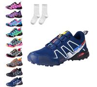 Qixfyze Chaussures De Randonnée Orthopédiques Ortho Hike Balance for Hommes Et Femmes, Baskets Respirantes Et Orthopédiques(StyleJ,43)