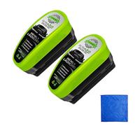 Qixfyze Nettoyant vitres Clear Vision, 2025 New 2.0 Clearvision for Pare-Brise, Brosse Verte de Nettoyage for vitres de Voiture 150 ML, Planche de Nettoyage for Pare-Brise et détachage(2pcs)