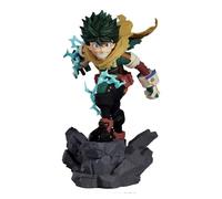 Qixiaan MHA Figurine Midoriya Izuku/Shigaraki Tomura 13 cm Anime Battle Pose Statue en PVC Décoration Maison Bureau Ornement Cadeau d'anniversaire pour les fans