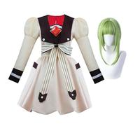 Qixiaan Nanamine/Akane Aoi Ensemble de costume de cosplay réplique du personnage de l'anime Robe de cosplay, jupe de gâteau, Halloween, carnaval, fête costumée pour femme