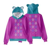 Qixiaan Rumi Sweat à capuche Mommy-and-me Tenues Jinu Abby Cosplay Sweat-shirt à manches longues Anime Movie Pullover Hoodies Top pour Unisexe, Type 1, 120