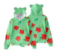 Qixiaan Rumi Sweat à capuche Mommy-and-me Tenues Jinu Abby Cosplay Sweat-shirt à manches longues Anime Movie Pullover Hoodies Top pour Unisexe, Abby, 120