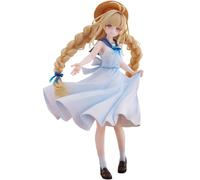 Qixiaan Shiina Mahiru Figurine de personnage d'anime Anime Girl Statuette à l'échelle 1/6 (15 cm), pose à genoux et robe mignonne de 23 cm, décoration en PVC, cadeau pour fan
