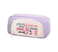 Qixiaan Trousse à crayons Zero Two avec personnage de dessin animé imprimé Two Zero - Style japonais - Pour la rentrée scolaire, Type 17, 20x10X5cm, Trousse Anime