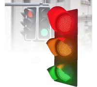 QIYFOZ Applique Murale Industrielle à LED - Feu de signalisation Rouge-Vert pour Une sécurité routière Accrue - Feux de signalisation puissants pour Une Meilleure visibilité et