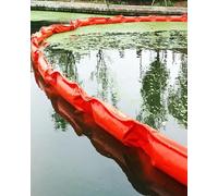 QIYFOZ Barrière Anti-déversement d'hydrocarbures, barrière de Confinement des débris pour la Lutte Contre la Pollution de l'eau dans Les Ports, Les Lacs, Les havres et Les réser