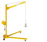 QIYFOZ Grue de Levage électrique Portable pour Usage Domestique et Automobile, Conception Pliable pour Un Rangement et Un Transport faciles