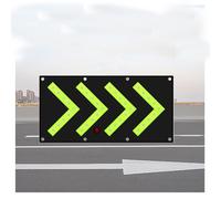 QIYFOZ Panneau de signalisation routière Pliable à flèche Clignotante Solaire avec lumière LED, Panneau de signalisation routière Mobile pour intérieur/extérieur, idéal pour la