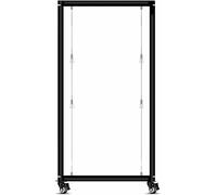 QIYFOZ Présentoir Pliable et Mobile pour Exposition de Peinture, Support d'exposition Photographique autoportant, Panneau d'affichage pour galerie, pour galerie, école, musée